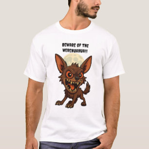 Beware of the Werehuahua! T-Shirt