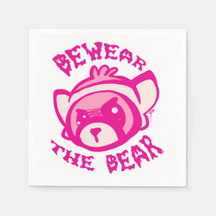 BEWARE THE BEAR Pullover Napkin