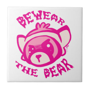 BEWARE THE BEAR Pullover Tile