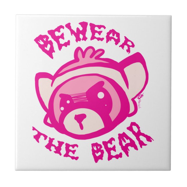 BEWARE THE BEAR Pullover Tile (Front)
