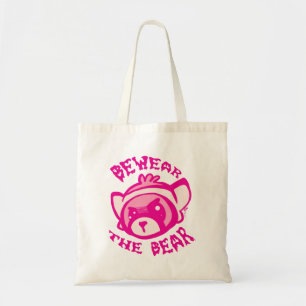 BEWARE THE BEAR Pullover Tote Bag