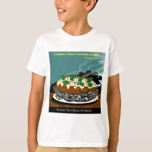 Beware The Chives Of Starch Funny Potato T-Shirt