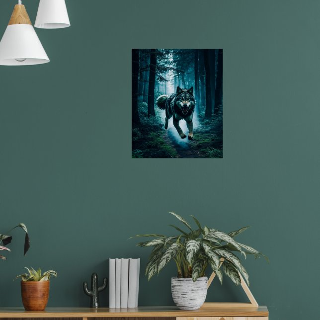 Beware the Full Moon Poster (Living Room 1)