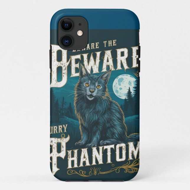 Beware the Furry Ghost: A Halloween Tale Case-Mate iPhone Case (Back)
