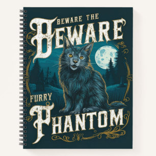 Beware the Furry Ghost: A Halloween Tale Notebook