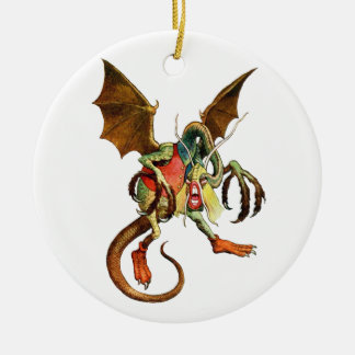 Beware the Jabberwock, my son! from Wonderland Ceramic Tree Decoration