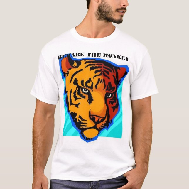 BEWARE THE MONKEY T-Shirt (Front)
