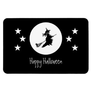 Bewitching Halloween Flexi Magnet, Black Magnet