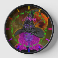 Bewitching Midnight Magic Purple Witch 