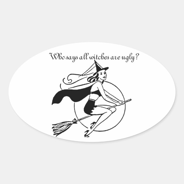 Bewitching Oval Sticker/Letter Seal (Front)