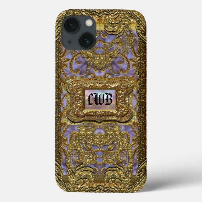 Bexley Victorian Protective Monogram Case-Mate iPhone Case (Back)