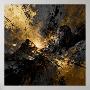Beyond - AI Fantasy Digital Art Print