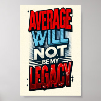 Beyond Average Poster