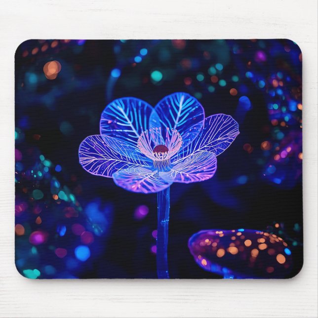 Beyond Blaque Light Mouse Mat (Front)