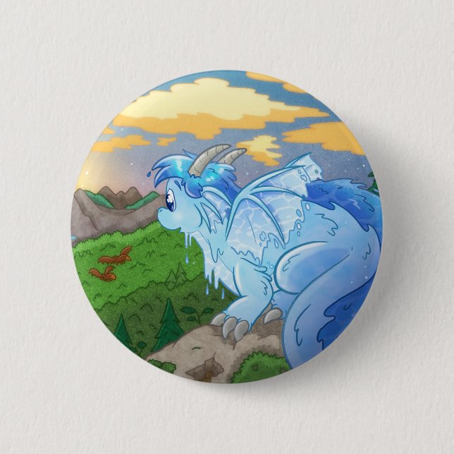 Beyond Earth Dragon Mountain 6 Cm Round Badge (Front)