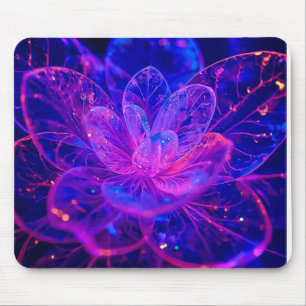 Beyond Frosted Glass Bloom Mouse Mat
