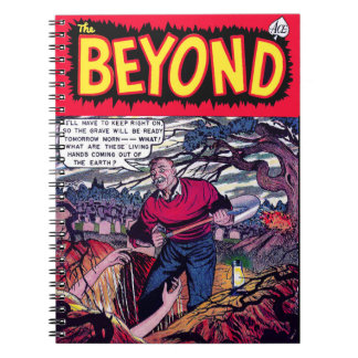 Beyond Hands From The Grave Horror Vintage Comics Notebook