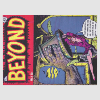 Beyond Monster Hand & Lady Horror Vintage Comics Tissue Paper