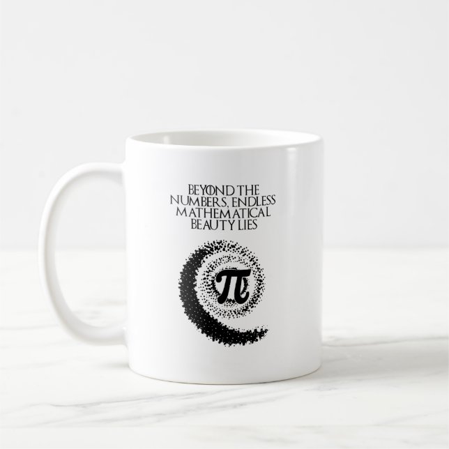 Beyond Numbers Endless Mathematical Beauty Coffee Mug (Left)