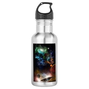 Beyond Space & Time	 Fractal Art 532 Ml Water Bottle