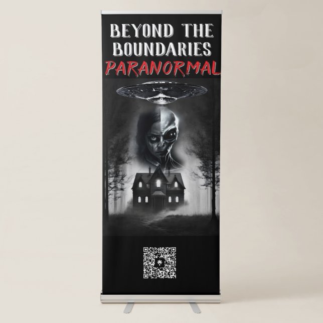 Beyond the Boundaries Paranormal Banner (Front)