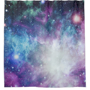 Beyond the Cosmos Abstract Wonders of the Universe Shower Curtain