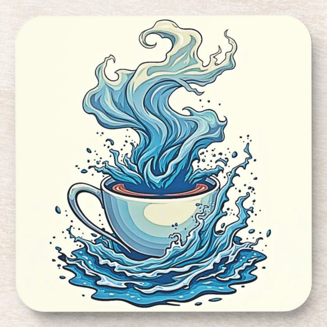 Beyond the Daily Cup Coaster (Front)