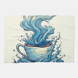 Beyond the Daily Cup Tea Towel