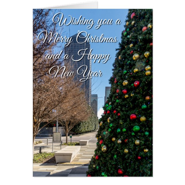 Beyond The Dallas Christmas Tree Greetings (Front)