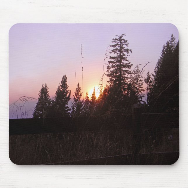 Beyond the fence... mouse mat (Front)