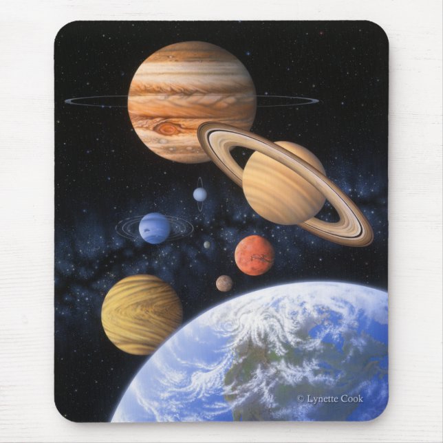 Beyond the Home Planet Mousepad (Front)