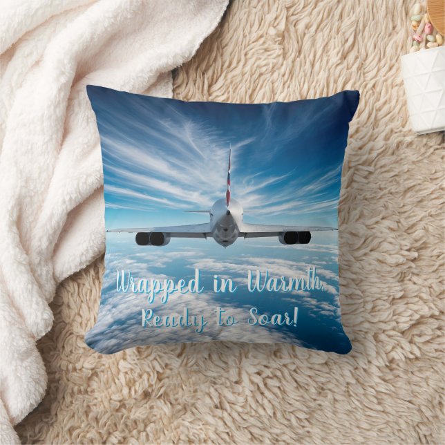 Beyond the Horizon: Concorde from Behind Cushion (Blanket)