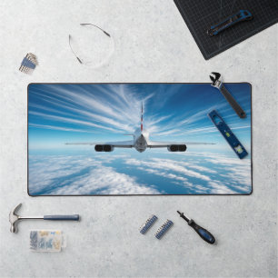 Beyond the Horizon: Concorde from Behind Desk Mat