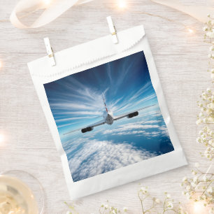 Beyond the Horizon: Concorde from Behind Favour Bags