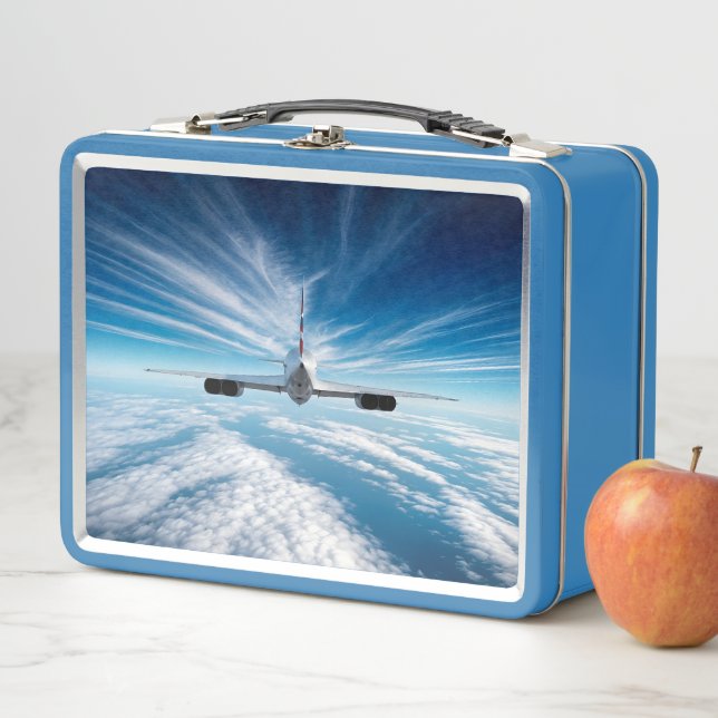 Beyond the Horizon: Concorde from Behind Metal Lunch Box (In Situ)