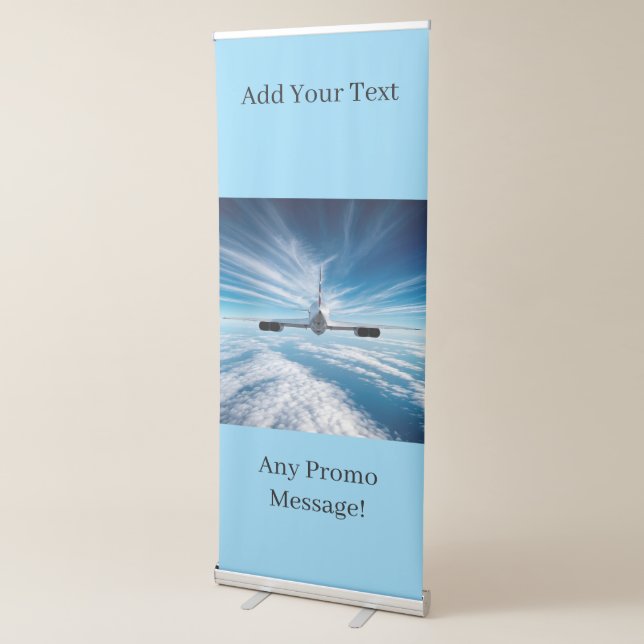 Beyond the Horizon: Concorde from Behind Retractable Banner (3/4)