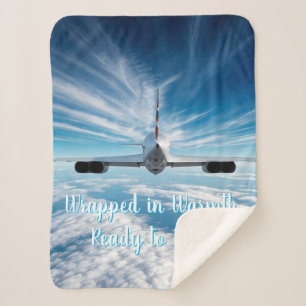 Beyond the Horizon: Concorde from Behind Sherpa Blanket