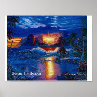 Beyond The Horizon - Healing Art Poster