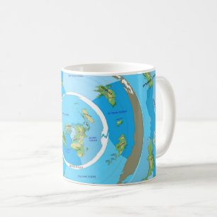 Beyond the Ice Wall Flat Earth Coffee Mug
