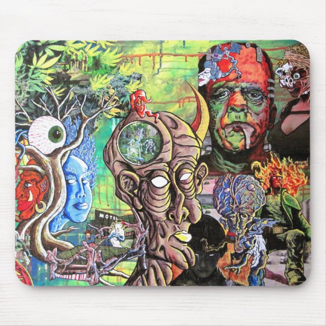 "Beyond the Mind's Eye" Mouse Mat (Front)