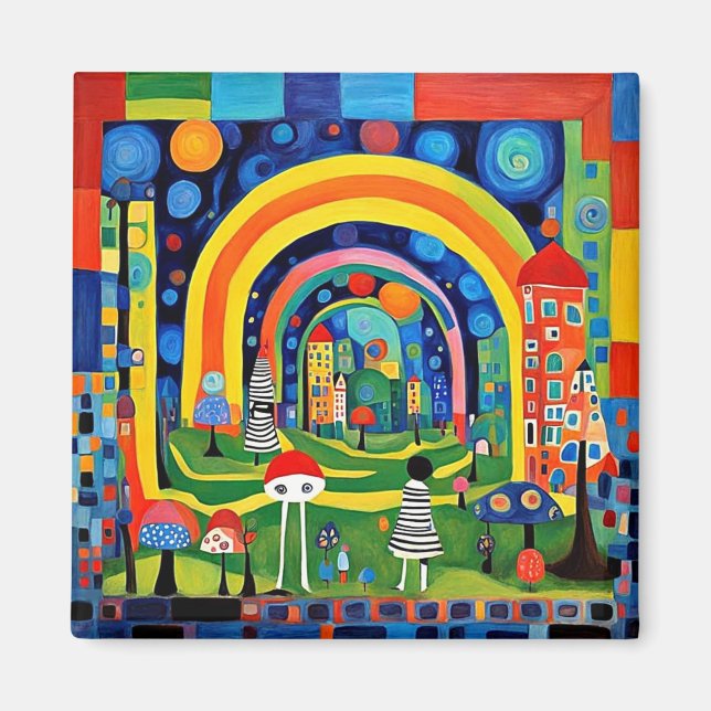 Beyond the Rainbow Magnet (Front)