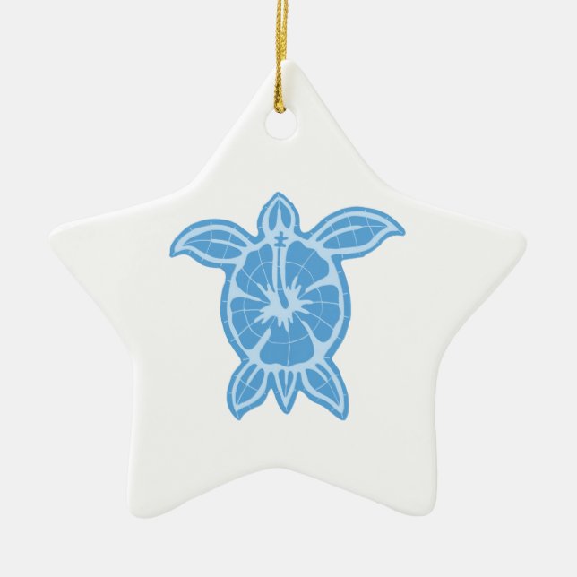 BEYOND THE REEF CERAMIC TREE DECORATION (Front)