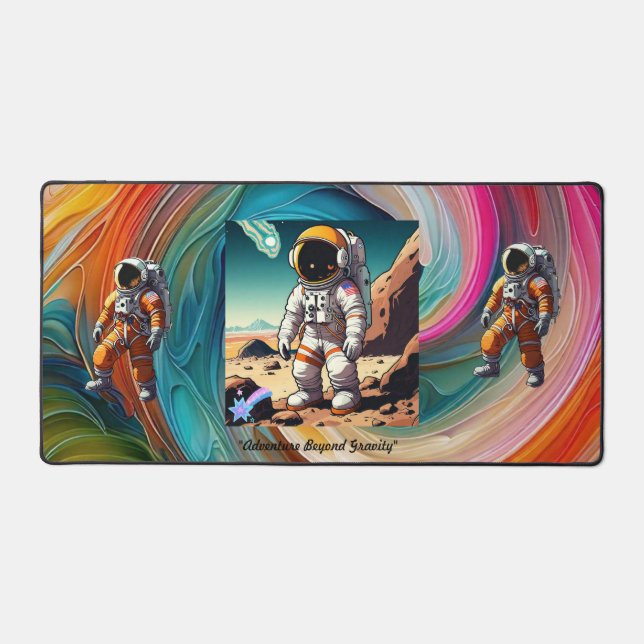 "Beyond the Stars" Desk Mat (Front)