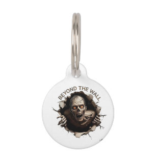 Beyond The Wall Zombie Long Sleeve Pet Tag