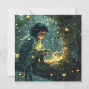 Beyond Words: Express with Whimsical Illustrations Holiday Card