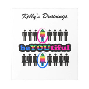 BeYOUtiful And Gay Notepad