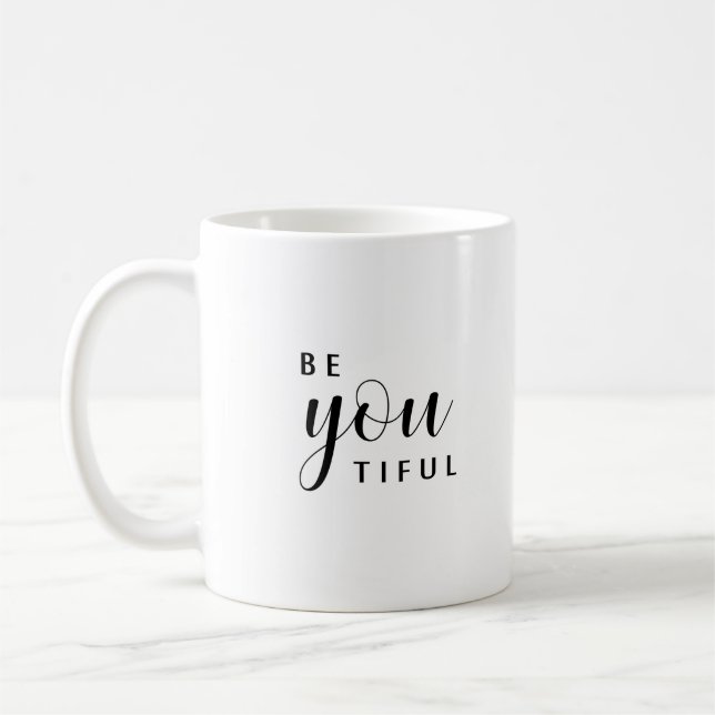 BeYOUtiful Coffee Mug (Left)