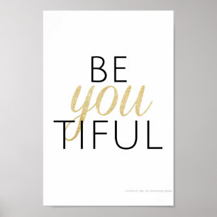 beYOUtiful Poster
