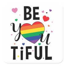 BeYOutiful rainbow flag Gay flag LGBTQ pride month