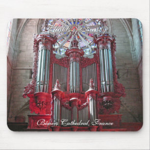 Beziers Cathedral - Flights of Fancy Mouse Mat
